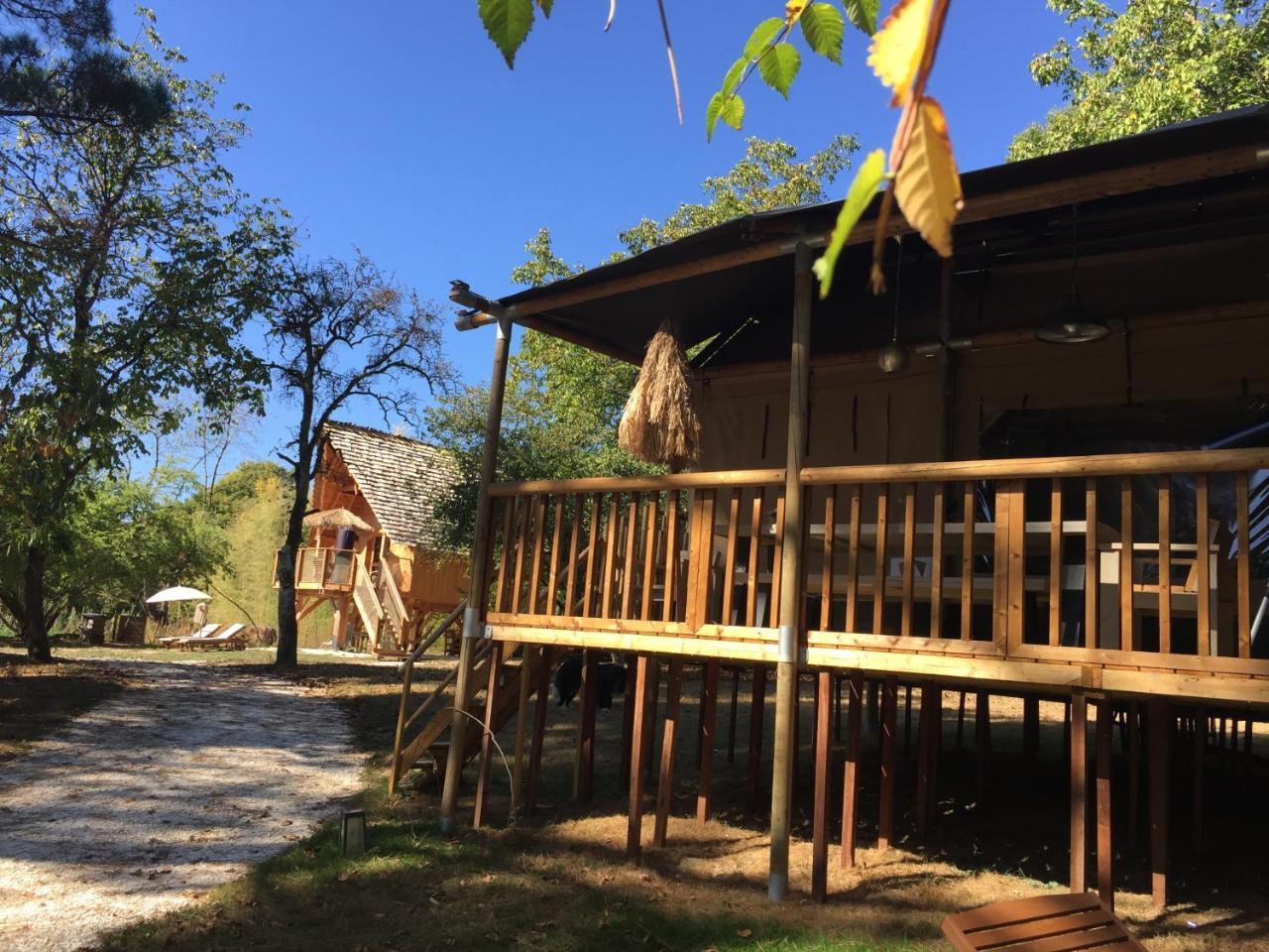 Ecolodge Beauregard Treigny Exterior foto
