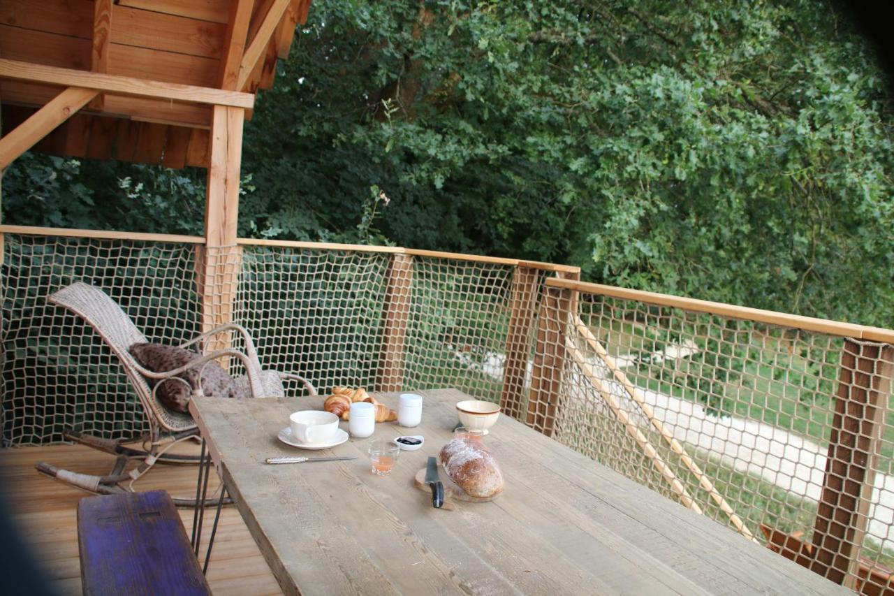 Ecolodge Beauregard Treigny Exterior foto
