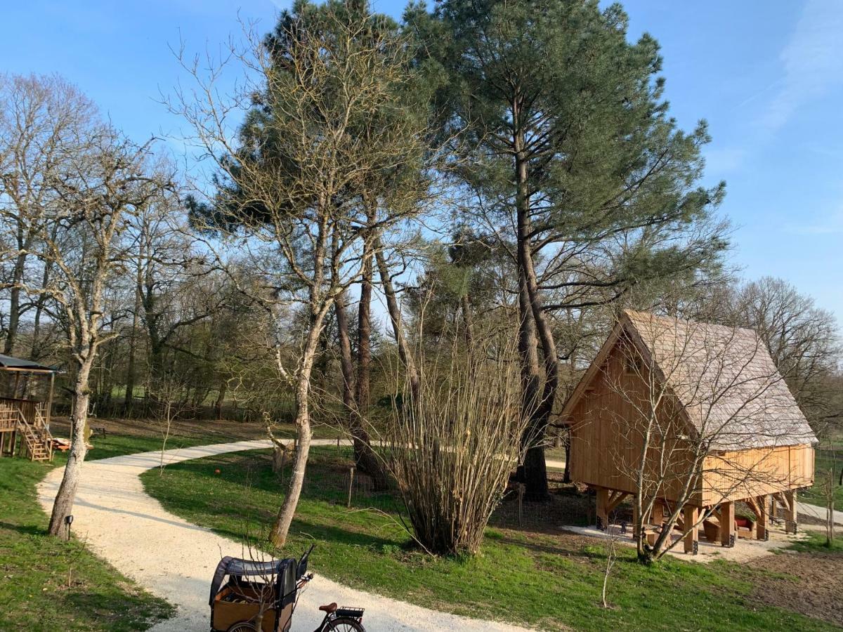 Ecolodge Beauregard Treigny Exterior foto