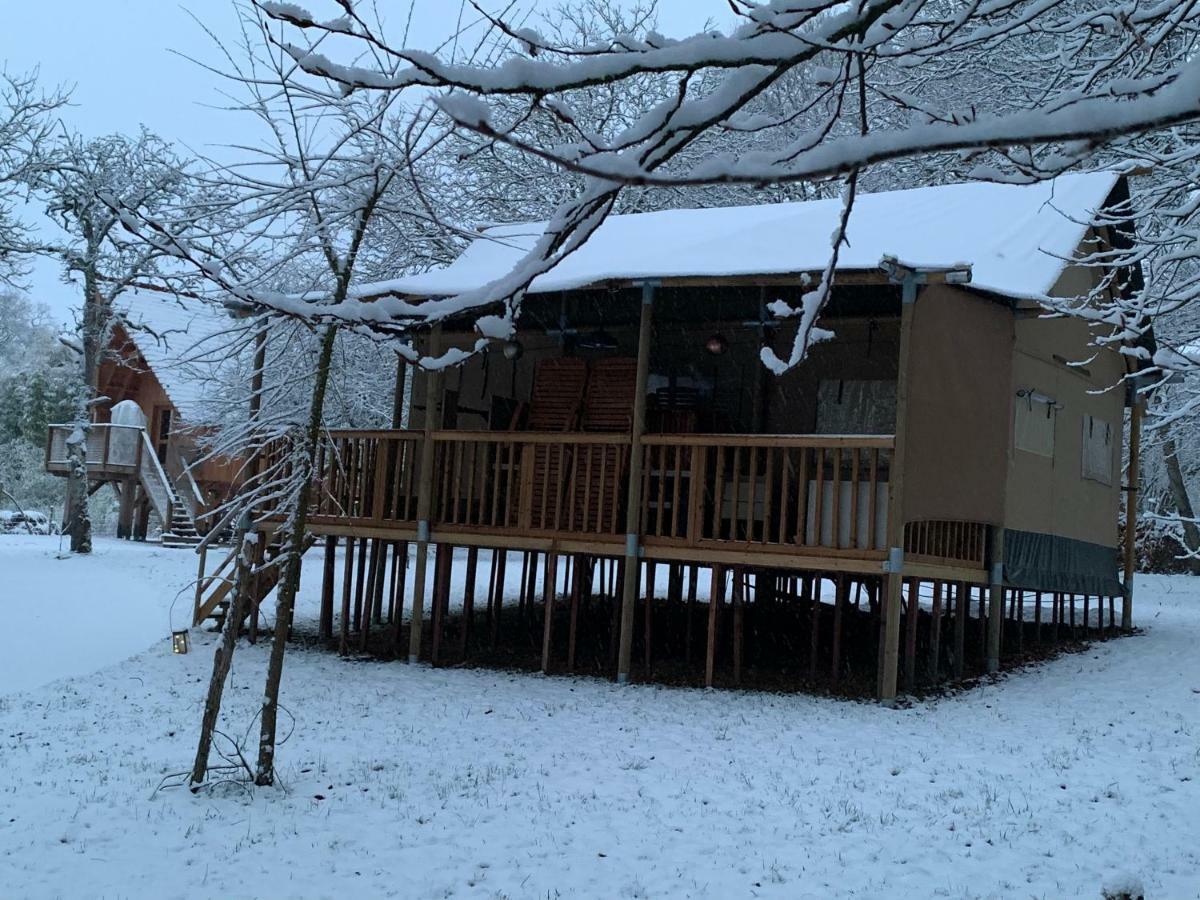Ecolodge Beauregard Treigny Exterior foto