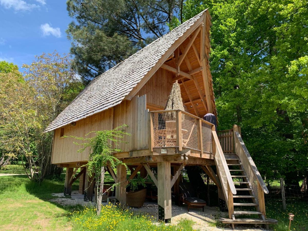 Ecolodge Beauregard Treigny Exterior foto